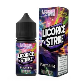MINI SHOT - Playmania by Extraction Mania - LICORICE STRIKE - aroma 10+10 in flacone da 30ml