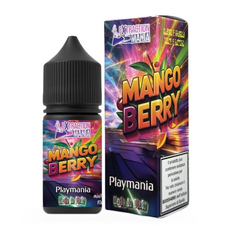 MINI SHOT - Playmania by Extraction Mania - MANGO BERRY - aroma 10+10 in flacone da 30ml