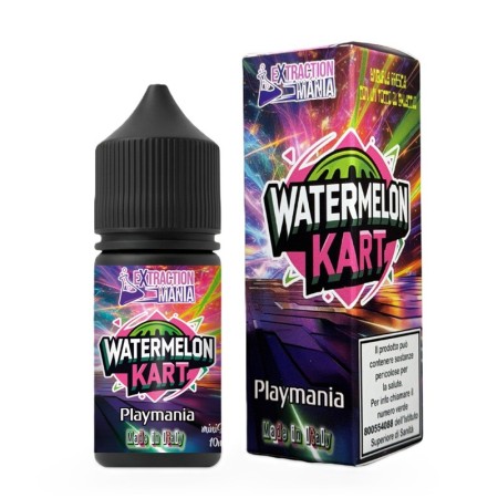 MINI SHOT - Playmania by Extraction Mania - WATERMELON KART - aroma 10+10 in flacone da 30ml