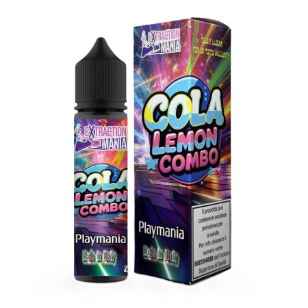 SHOT - Playmania by Extraction Mania - COLA LEMON COMBO - aroma 20+40 in flacone da 60ml