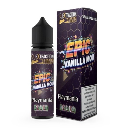 SHOT - Playmania by Extraction Mania - EPIC VANILLA MOU - aroma 20+40 in flacone da 60ml