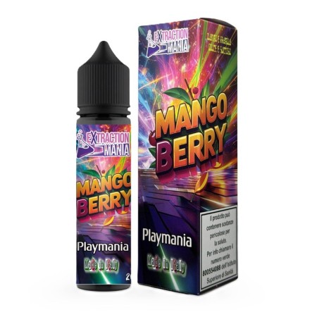 SHOT - Playmania by Extraction Mania - MANGO BERRY - aroma 20+40 in flacone da 60ml