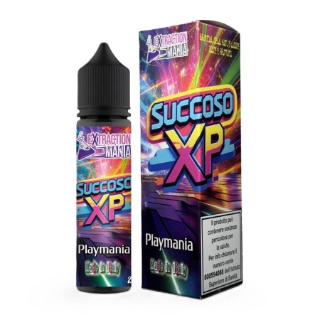 SHOT - Playmania by Extraction Mania - SUCCOSO XP - aroma 20+40 in flacone da 60ml