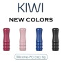 Kiwi Vapor - DRIP TIP IN SILICONE-PC NEW COLORS - 2 PEZZI