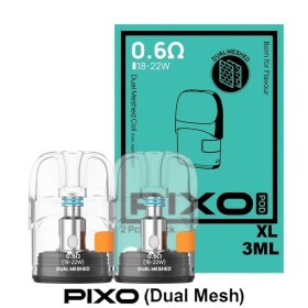 Aspire - PIXO COIL DUAL MESH 0,6Ω 3ml - 2 PEZZI