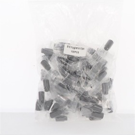 Drip Tip 510 Monouso in Silicone - Black - PACK 100pz