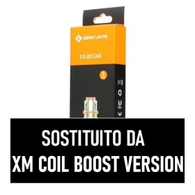 GeekVape - Zeus Sub Ohm  SERIE Z COIL MESH 0.2Ohm - 5 PEZZI (SOSTITUITO DA XM COIL BOOST VERSION)