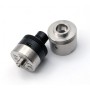 Ennequadro Mods - GROUND RDA TOP CAP DTL - Delrin Nero