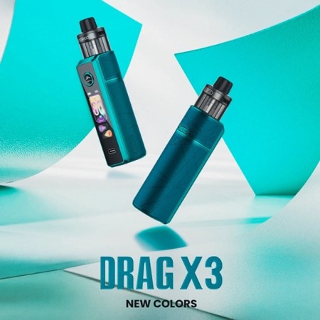 VooPoo - DRAG X3 KIT 80W - 18650/21700 - New Colors