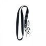 LACCETTO DA COLLO PORTA POD CON CLIP A SGANCIO RAPIDO - Nero