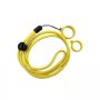 LACCETTO DA COLLO PORTA POD REGOLABILE - Giallo