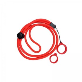 LACCETTO DA COLLO PORTA POD REGOLABILE - Rosso