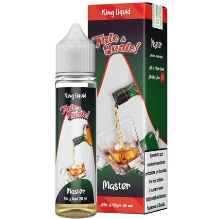 SHOT - King Liquid - Tale & Quale - MASTER - aroma 20+40 in flacone da 60ml