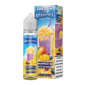 SHOT - King Liquid - Granitika - MANGO & FRUTTI DI BOSCO - aroma 20+40 in flacone da 60ml