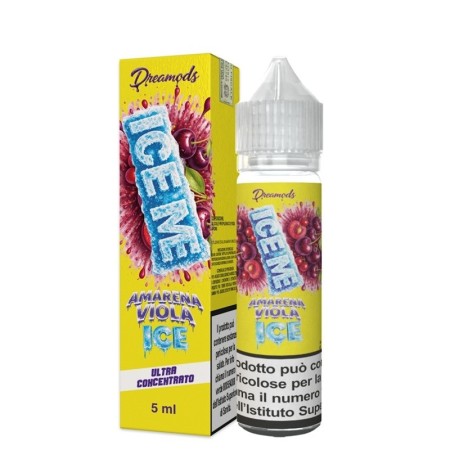SHOT - Dreamods - Ice Me - AMARENA VIOLA ICE - aroma ultra concentrato 5+55