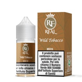 MINI SHOT - Real Flavors - WILD TOBACCO - aroma 10+10 in flacone da 30ml