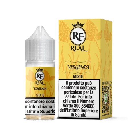 MINI SHOT - Real Flavors - VIRGINIA - aroma 10+10 in flacone da 30ml