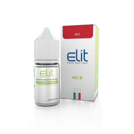Elit - RED - 0mg/ml - Liquido pronto 10ml