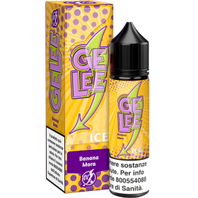 SHOT - Flavour Art - High Voltage - Gelee - BANANA E MORA ICE - aroma 20+40 in flacone da 60ml