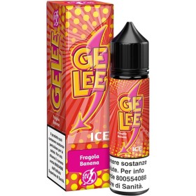SHOT - Flavour Art - High Voltage - Gelee - FRAGOLA BANANA ICE - aroma 20+40 in flacone da 60ml
