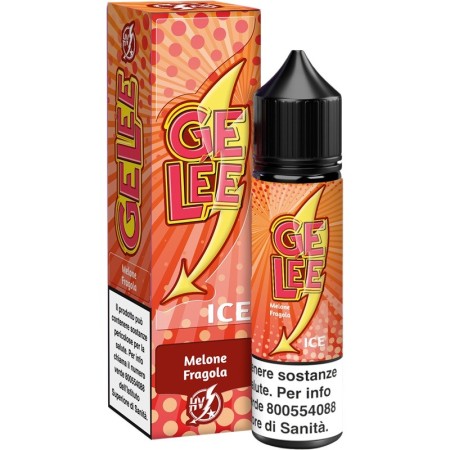 SHOT - Flavour Art - High Voltage - Gelee - MELONE FRAGOLA ICE - aroma 20+40 in flacone da 60ml