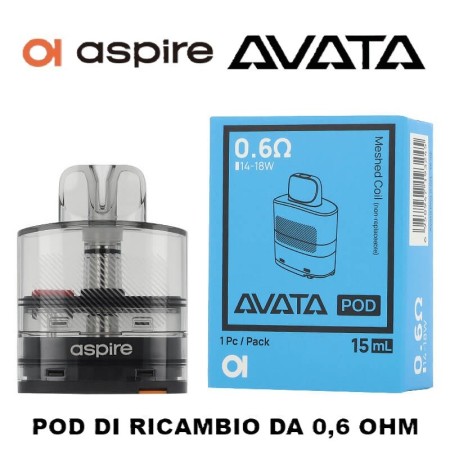 Aspire - AVATA POD da 0,6 ohm