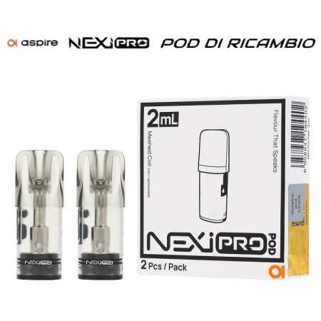 Aspire - NEXI PRO POD DI RICAMBIO 1,2 ohm - 2 PEZZI