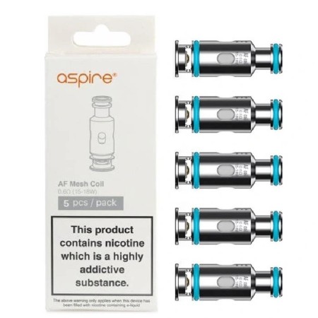 Aspire - AF MESH COIL 0,6ohm - PACK 5 PEZZI