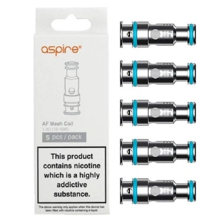 Aspire - AF MESH COIL 1,0ohm - PACK 5 PEZZI