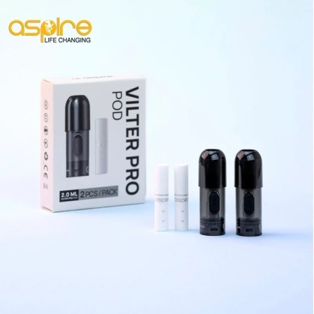 Aspire - Vilter Pro POD DI RICAMBIO 2ml/1.2ohm - 2 PEZZI