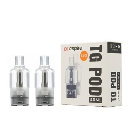 Aspire - Cyber G POD DI RICAMBIO TG 1,0ohm - 2 PEZZI