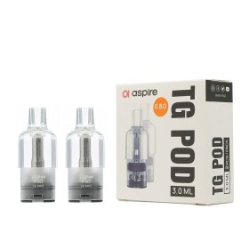 Aspire - Cyber G POD DI RICAMBIO TG 0,8ohm - 2 PEZZI