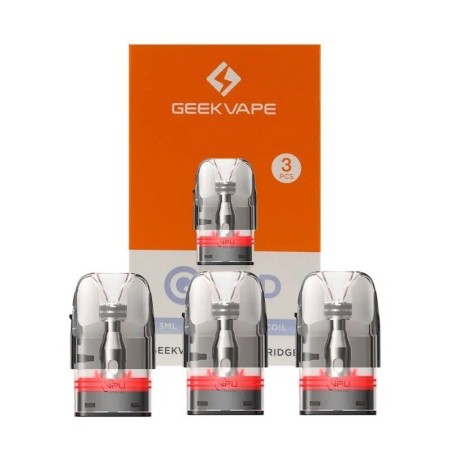 Geekvape - POD DI RICAMBIO da 3ml SERIE Q SIDE FILL 0,4ohm - 3 PEZZI