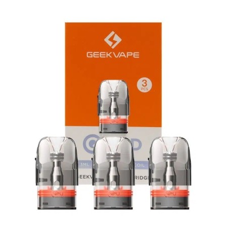 Geekvape - POD DI RICAMBIO da 3ml SERIE Q SIDE FILL 0,6ohm - 3 PEZZI