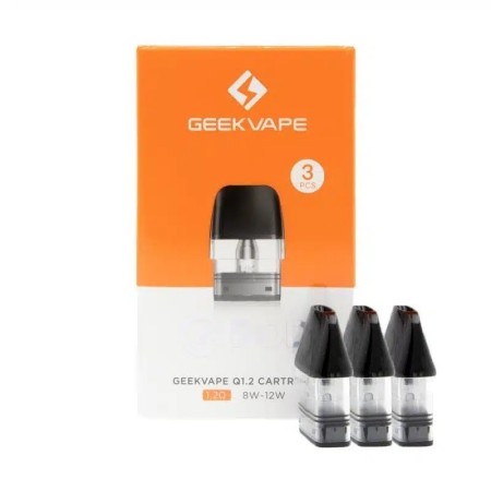 Geekvape - POD DI RICAMBIO SERIE Q 1,2ohm 2ml - 3 PEZZI