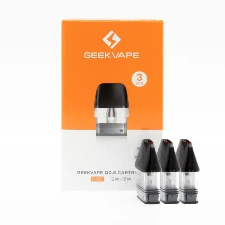Geekvape - POD DI RICAMBIO SERIE Q 0,8ohm 2ml - 3 PEZZI