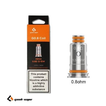 Geekvape - Siren G / Wenax stylus / Wenax s-c  G COIL ST 0,8ohm - 5 PEZZI