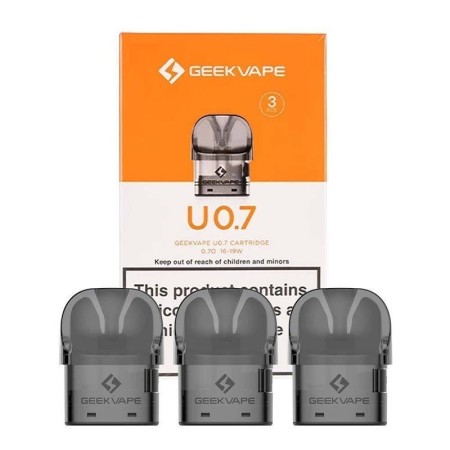 Geekvape - Sonder U POD DI RICAMBIO 0,7ohm - 3 PEZZI