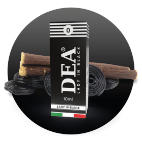 Dea - LADY IN BLACK - 0mg/ml - Liquido pronto 10ml