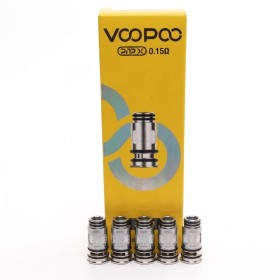 Voopoo - RESISTENZE PNP X 0.15 ohm V2 - PACK 5 PEZZI