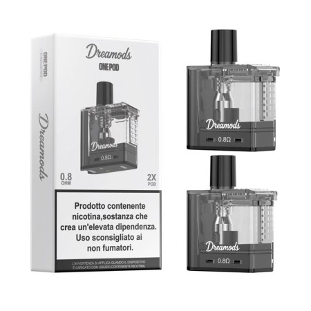Dreamods - ONE POD 0.8ohm 4ml - 2 PEZZI