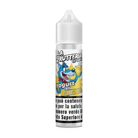 SHOT - La Frutteria Cream by TOB Pharma - YOGURT ALLA BANANA - aroma 10+50 in flacone da 60ml