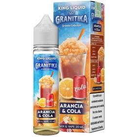 SHOT - King Liquid - Granitika - ARANCIA e COLA - aroma 20+40 in flacone da 60ml