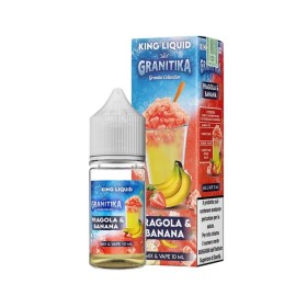 MINI SHOT - King Liquid - Granitika - FRAGOLA e BANANA - aroma 10+10 in flacone da 30ml