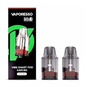 Vaporesso - VIBE DUAL MESH SMART POD TOP FILL 0.6 / 0,8 ohm - 2 PEZZI