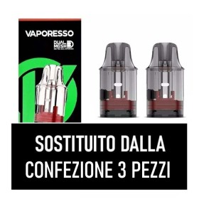 Vaporesso - VIBE DUAL MESH SMART POD TOP FILL 0.7 / 1.0 ohm - 2 PEZZI (SOSTITUITO DA CONFEZIONE 3 PEZZI)