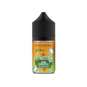 MINI SHOT - Goldwave - La Frutteria Gold - MELONE CANTALUPO ICE - aroma 10+10 in flacone da 30ml