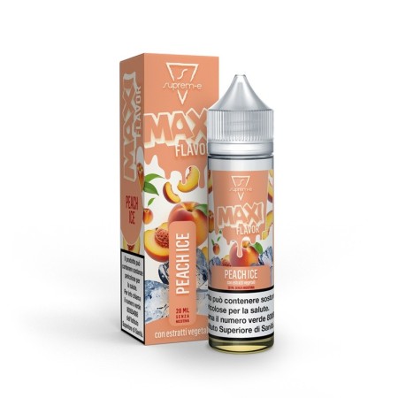 SHOT - Suprem-e - Maxi Flavor - PEACH ICE - aroma 20+40 in flacone da 60ml