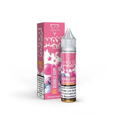 MINI SHOT - Suprem-e - Maxi Flavor - BUBBLE GUM - aroma 10+10 in flacone da 20ml