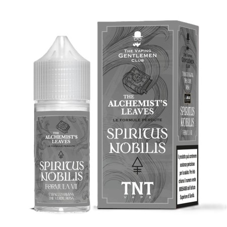 MINI SHOT - The Vaping Gentlemen Club - The Alchemist’s Leaves - SPIRITUS NOBILIS - aroma  10+10 in flacone da 30ml